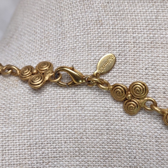 Matte Gold Necklace/Pendant Bundle 3pc Set - Picture 5 of 12